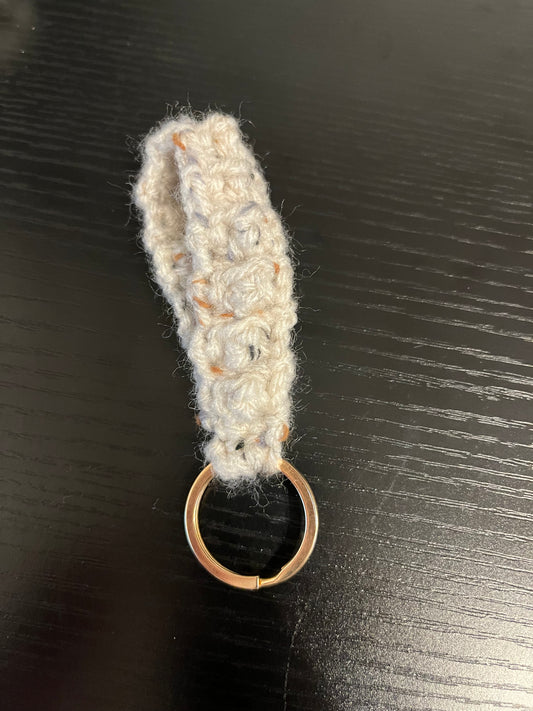 Small crocheted wristlet